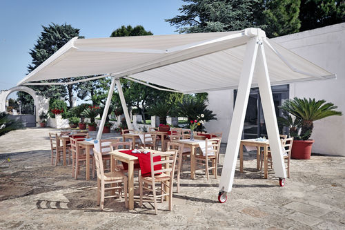 Pergola autoportée - PARTERRE : SWING - Frigerio Living - en métal