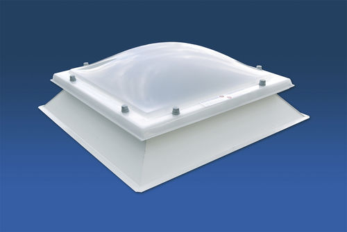 Lanterneau en acrylique - MEGALUX SKYDOME - Van Deudekom Plastics BV - en polycarbonate / en opale