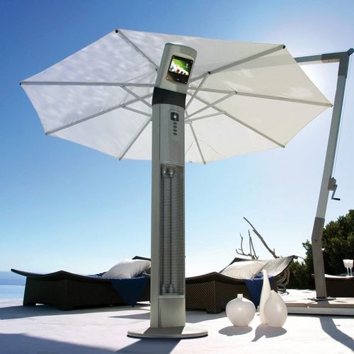 Chauffage de terrasse infrarouge de sol - ATHENA - Infralia - électrique / pour restaurant / pour bar