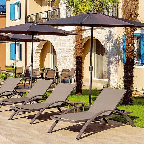 Bain de soleil contemporain - ARKO - iCARRARO italian makers - en aluminium peint / contract