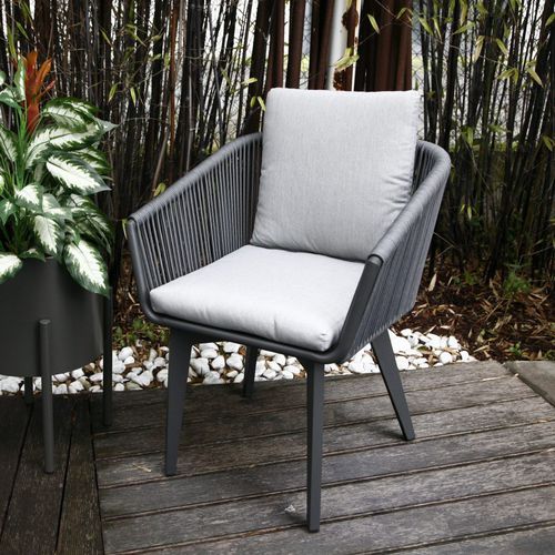 Chaise de jardin contemporaine - SOFT  - iCARRARO italian makers - d'extérieur / en tissu / en corde