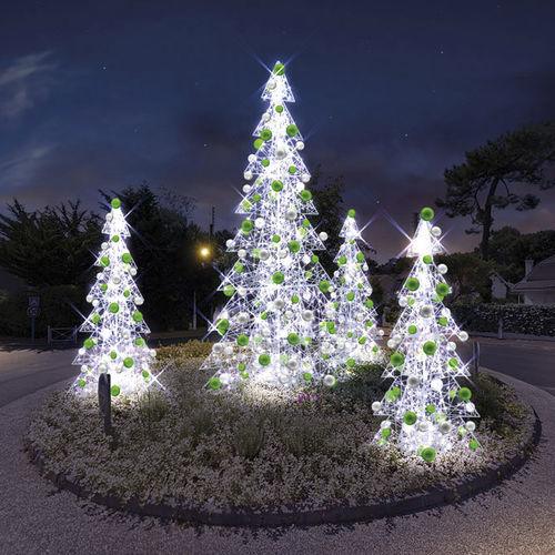 Décoration de Noël lumineuse à LED - Christmas Tree - Terra Group - 3D / de sol / pour espace public