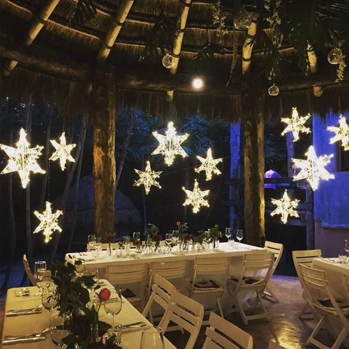 Décoration de Noël lumineuse à LED - Star A - Terra Group - pour mur / résidentielle / pour espace public