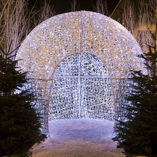 Décoration de Noël lumineuse à LED - IGLO IGLOO - Terra Group - 3D / de sol / pour espace public