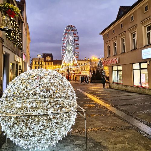 Décoration de Noël lumineuse à LED - Globe B - Terra Group - de sol / résidentielle / pour espace public