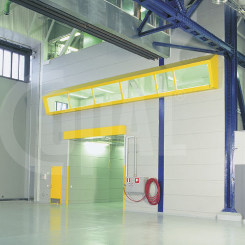 Parement en fibro-ciment - MINERIT LW - Copal - intérieur / d'extérieur / lisse