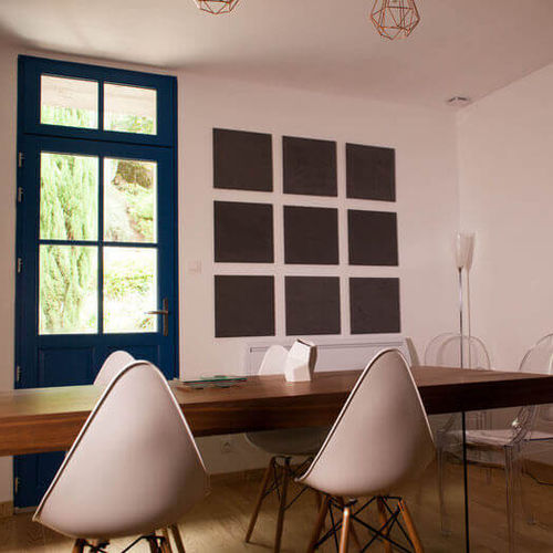 Panneau acoustique pour mur - Pack Feng-Shui - PYT Audio - pour faux-plafond / en tissu / carré