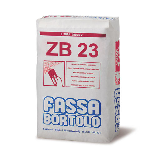 Enduit de préparation - ZB 23 - Fassa Bortolo - d'intérieur / pour mur / pour béton
