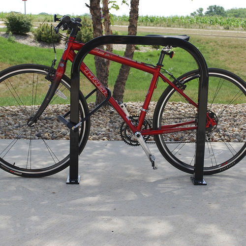 Range-vélo au sol - SQUARE UX - Madrax - sécurisé / pour espace public / en acier galvanisé