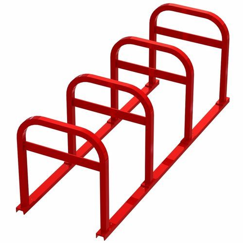 Range-vélo au sol - SQUARE UX ON RAILS - Madrax - sécurisé / pour espace public / en acier galvanisé