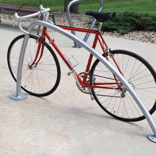 Range-vélo au sol - FINN™ - Madrax - pour espace public / en acier galvanisé / en acier à revêtement par poudre