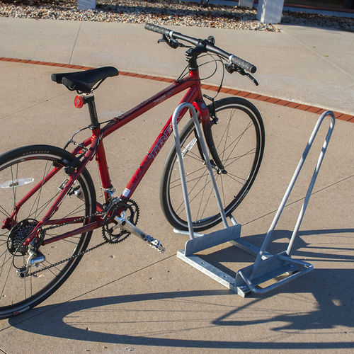 Range-vélo au sol - SHARK™  - Madrax - pour espace public / en acier galvanisé / en acier à revêtement par poudre