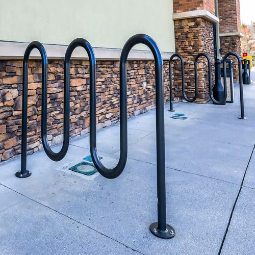 Range-vélo au sol - HEAVY DUTY WINDER - Madrax - pour espace public / en acier galvanisé / en acier à revêtement par poudre