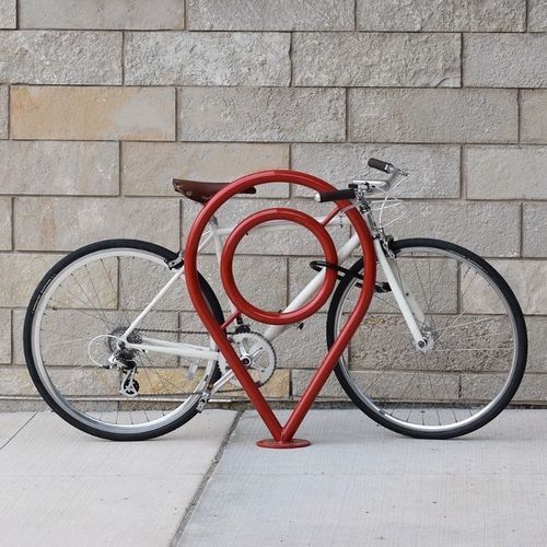 Range-vélo au sol - Pin - Madrax - sécurisé / pour espace public / en acier