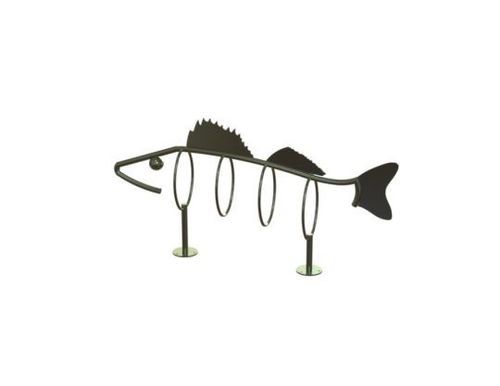 Range-vélo au sol - Walleye - Madrax - d'extérieur / en acier à revêtement par poudre