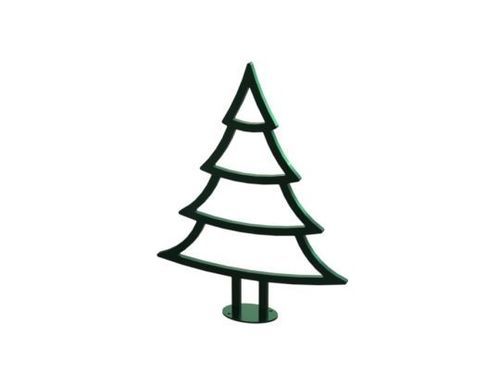Range-vélo au sol - Pine Tree Bike Rack - Madrax - en acier à revêtement par poudre