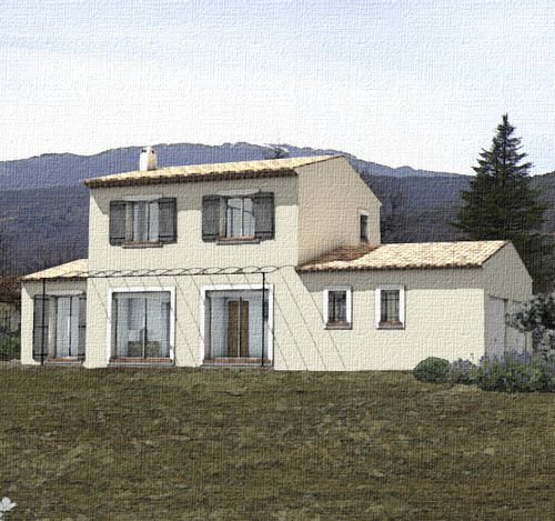 Maison préfabriquée - LE VAR - IBS Distribution - écologique / antisismique / modulaire