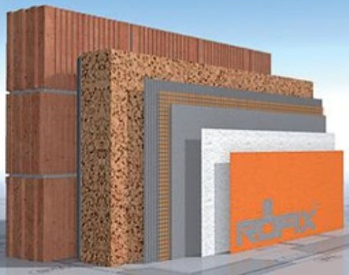 Isolant thermique - RÖFIX CORKTHERM 040 - IBS Distribution - en liège / en panneaux / pour isolation thermique par l'extérieur (ITE)