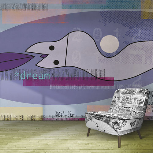 Papier peint contemporain - DREAM  - N.O.W. Edizioni - à motif / imprimé