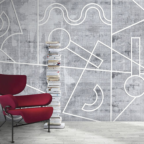 Papier peint contemporain - SENSO - N.O.W. Edizioni - à motif géométrique / imprimé