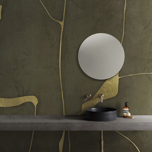 Papier peint contemporain - KINTSUGI - N.O.W. Edizioni - en fibre de verre / à motif / aspect béton