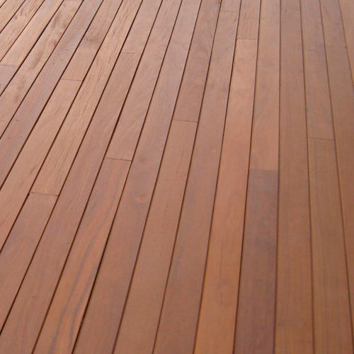 Lame de terrasse en bois de feuillus - CUMARU - FINIXIA - aspect bois / clipsable