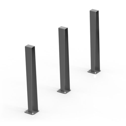 Potelet en acier - RELIQ - ZANO Street Furniture - en acier inox / en acier au carbone / pour espace public