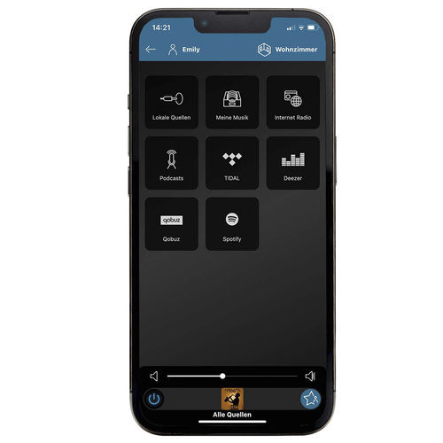 Application mobile audio - Revox - 2D / Androïd / iOS
