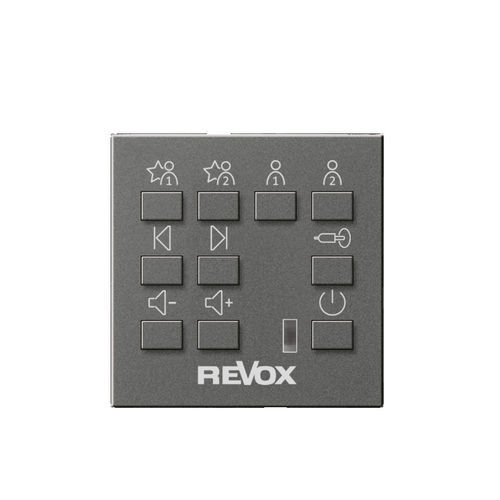 Télécommande pour système domotique audio - V218 - Revox - brillante