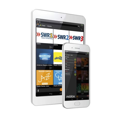 Logiciel audio - VOXNET - Revox - basé sur le web / Androïd / iOS