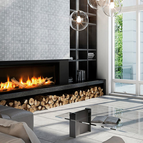 Carrelage en porcelaine - WAVE ASH - StonePeak Ceramics - poli / texturé / d'intérieur