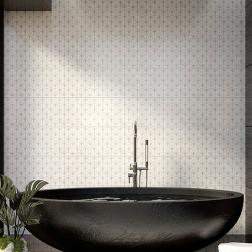Carrelage en porcelaine - WAVE ICE - StonePeak Ceramics - mat / texturé / d'intérieur