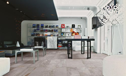 Carrelage en grès cérame - JUMBLE - 41zero42 - mat / lisse / d'extérieur