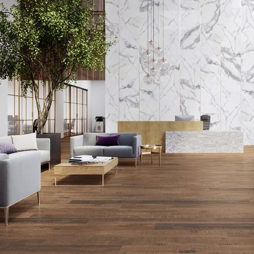 Carrelage en grès cérame - NICKWOOD MARRONE - CERRAD - mat / finition naturelle / texturé