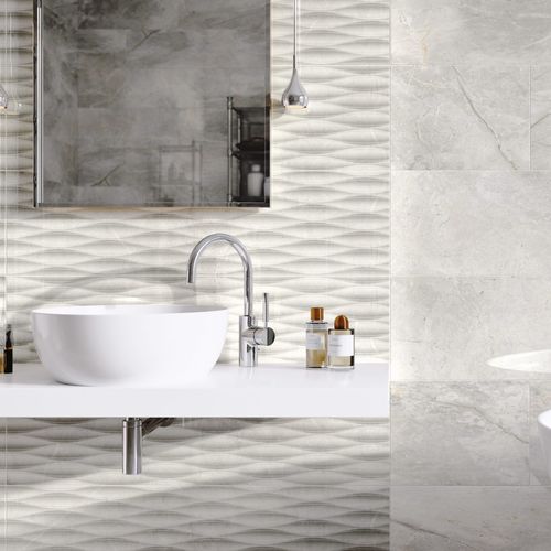 Carrelage en grès cérame - MASTERSTONE WHITE - CERRAD - poli / mat / lisse