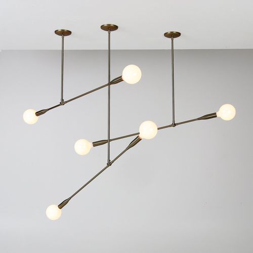 Suspension - SORENTHIA - Studio Dunn - en acier / en laiton / design original