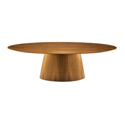Table à manger contemporaine - LUANA - Galiatea - en bois / ronde / résidentielle