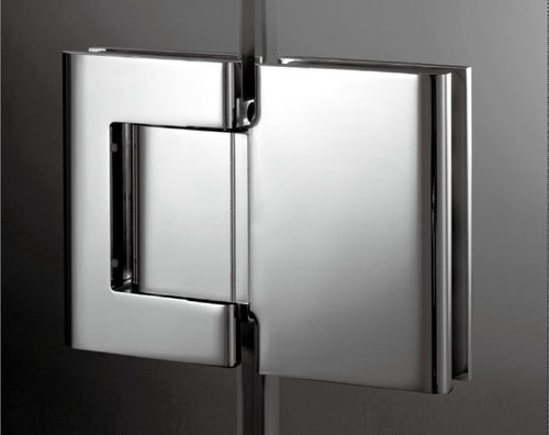 Charnière pour porte en verre - NRG : CAH-GG - Clear glass - en inox / hydraulique / avec système d'auto-fermeture