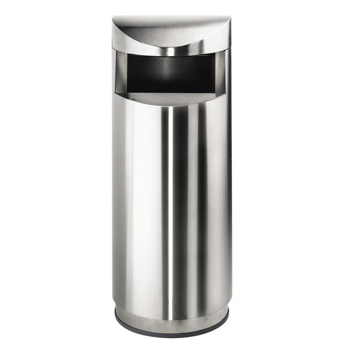 Poubelle publique - UNIQUE 100 - FINBIN Products/ Lehtovuori Oy - en acier galvanisé / en acier inoxydable / contemporaine