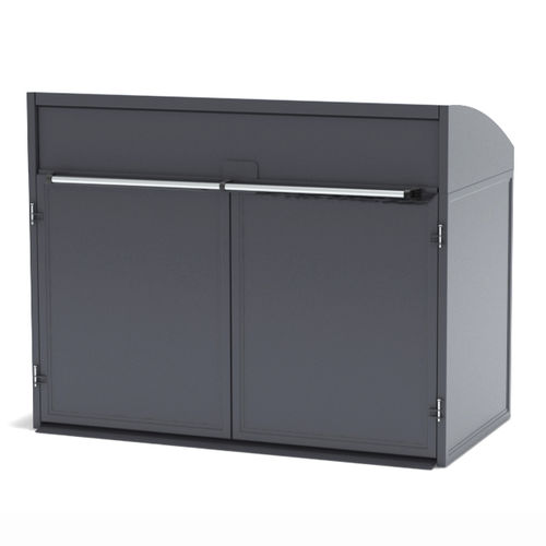 Cache-conteneur de recyclage - MODUL XL - FINBIN Products/ Lehtovuori Oy - professionnel / résidentiel / en aluminium