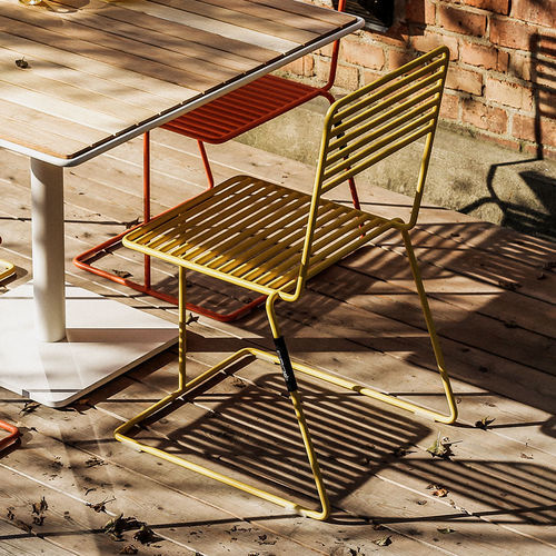Chaise contemporaine - TINA KL100 - egoé - d'extérieur / en acier / avec piètement en acier
