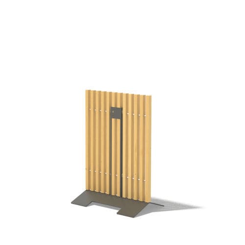 Paravent contemporain - MARIO MAR110 - egoé - en bois / en acier / professionnel
