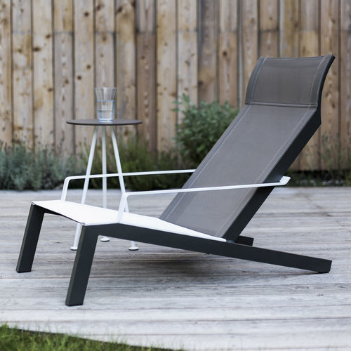 Bain de soleil contemporain - Alva LAL327 - egoé - en Batyline® / en aluminium / empilable