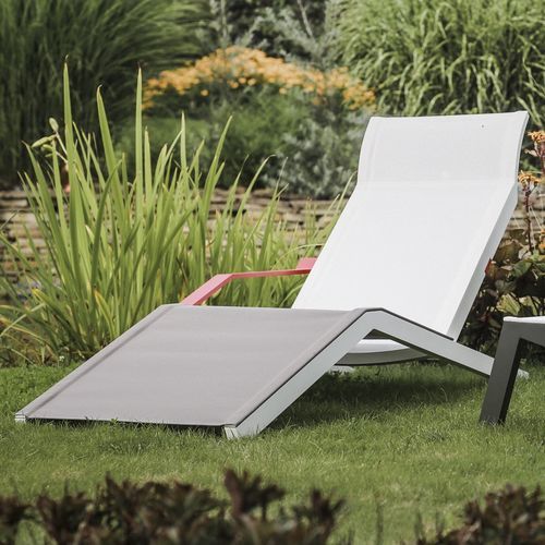 Bain de soleil contemporain - Alva LAL457 - egoé - en Batyline® / en maille / en aluminium