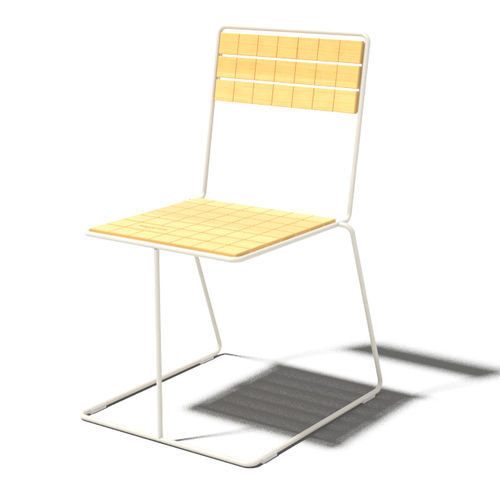 Chaise contemporaine - Tina KL103 - egoé - d'intérieur / en bois massif / en teck