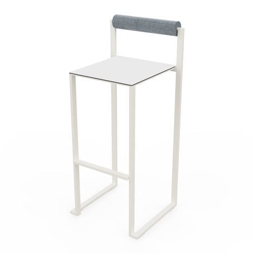 Chaise de bar contemporaine - LBS226 - egoé - d'extérieur / d'intérieur / en tissu