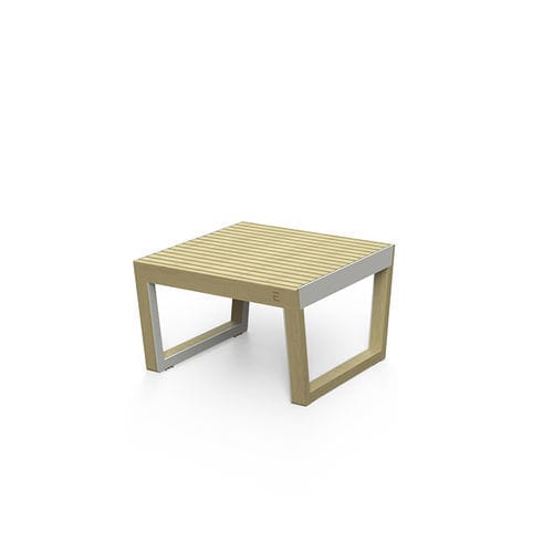 Tabouret contemporain - Barka BA1121 - egoé - en bois massif / en acier / avec piètement en bois
