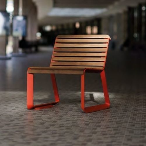 Fauteuil urbain contemporain - I2-101 - egoé - en bois huilé / en bois massif / en frêne