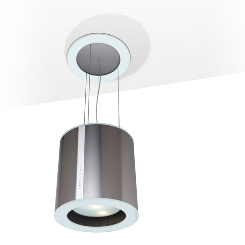 Hotte îlot - MOON  - CATA - avec éclairage intégré / design original / classe C