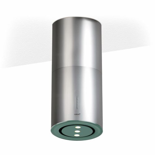 Hotte îlot - FARO - CATA - avec éclairage intégré / design original / classe A